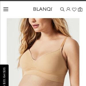 Blanqui Maternity cooling nursing bra XL
